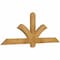 Ekena Millwork Redmond Rough Sawn Timber Gable Bracket, Western Red Cedar, 60"W x 22"H x 2"D x 4"F, 9/12 Pitch GBW060X22X0204RED00RWR - alternate 2